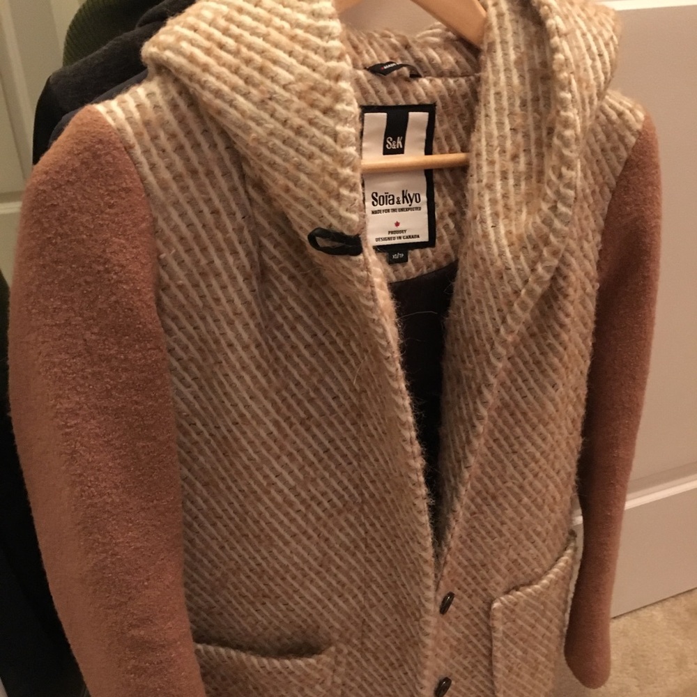 Soia & Kyo wool coat